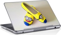 Sai Enterprises minions shoe vinyl Laptop Decal 15.6   Laptop Accessories  (Sai Enterprises)