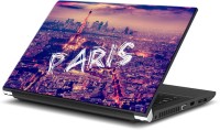 ezyPRNT Travel and Tourism Paris (15 to 15.6 inch) Vinyl Laptop Decal 15   Laptop Accessories  (ezyPRNT)