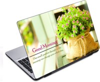 ezyPRNT Beautiful Good Morning Principal Quote & Typography (14 to 14.9 inch) Vinyl Laptop Decal 14   Laptop Accessories  (ezyPRNT)