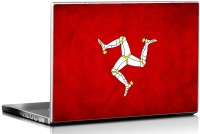 Seven Rays Isle of Man Vinyl Laptop Decal 15.6   Laptop Accessories  (Seven Rays)