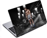 ezyPRNT Weightlifting Body Building (14 to 14.9 inch) Vinyl Laptop Decal 14   Laptop Accessories  (ezyPRNT)