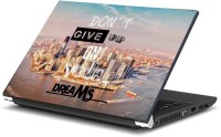 Dadlace Don’t Give up on you dreams Vinyl Laptop Decal 17   Laptop Accessories  (Dadlace)