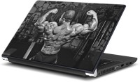 ezyPRNT Muscular Back Body Builder (15 to 15.6 inch) Vinyl Laptop Decal 15   Laptop Accessories  (ezyPRNT)