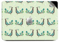 Swagsutra peacock pair SKIN/DECAL for Apple Macbook Pro 13 Vinyl Laptop Decal 13   Laptop Accessories  (Swagsutra)