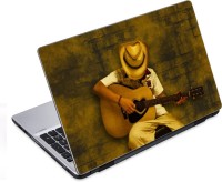 ezyPRNT Guitarist and Musicians AA (14 to 14.9 inch) Vinyl Laptop Decal 14   Laptop Accessories  (ezyPRNT)