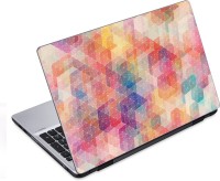 ezyPRNT Multicolor Lined Pattern (14 to 14.9 inch) Vinyl Laptop Decal 14   Laptop Accessories  (ezyPRNT)