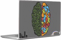 Swagsutra Brain World Laptop Skin/Decal For 15.6 Inch Laptop Vinyl Laptop Decal 15   Laptop Accessories  (Swagsutra)