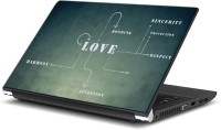 ezyPRNT Love Life Quote (15 to 15.6 inch) Vinyl Laptop Decal 15   Laptop Accessories  (ezyPRNT)
