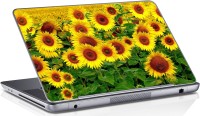 Sai Enterprises sun flower vinyl Laptop Decal 15.6   Laptop Accessories  (Sai Enterprises)