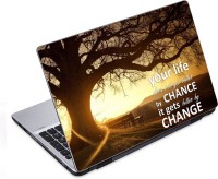 ezyPRNT Life gets better Quote (14 to 14.9 inch) Vinyl Laptop Decal 14   Laptop Accessories  (ezyPRNT)