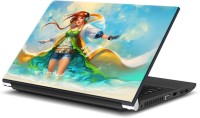 ezyPRNT Feel the Music L (15 to 15.6 inch) Vinyl Laptop Decal 15   Laptop Accessories  (ezyPRNT)