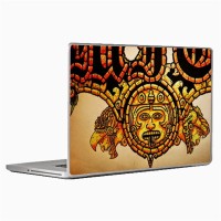 Theskinmantra Sun Medal Universal Size Vinyl Laptop Decal 15.6   Laptop Accessories  (Theskinmantra)