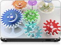 View VI Collections TRANSPERANTS GEARS pvc Laptop Decal 15.6 Laptop Accessories Price Online(VI Collections)
