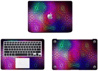 Swagsutra Neon Flowers full body SKIN/STICKER Vinyl Laptop Decal 12   Laptop Accessories  (Swagsutra)