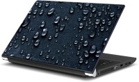 ezyPRNT Water Droplets on Grey Texture (15 to 15.6 inch) Vinyl Laptop Decal 15   Laptop Accessories  (ezyPRNT)