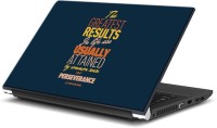ezyPRNT Greatest Results Motivation Quote (15 to 15.6 inch) Vinyl Laptop Decal 15   Laptop Accessories  (ezyPRNT)