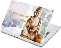ezyPRNT Budha Quote (13 to 13.9 inch) Vinyl Laptop Decal 13   Laptop Accessories  (ezyPRNT)