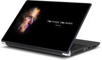 View Rangeele Inkers Steve Jobs Stay Hungry Stay Foolish Vinyl Laptop Decal 15.6 Laptop Accessories Price Online(Rangeele Inkers)