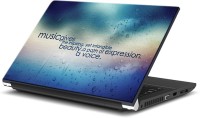 ezyPRNT Music Lovers and Musical Quotes H (15 to 15.6 inch) Vinyl Laptop Decal 15   Laptop Accessories  (ezyPRNT)