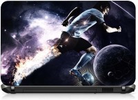 VI Collections RUN BOY A PLANET pvc Laptop Decal 15.6   Laptop Accessories  (VI Collections)