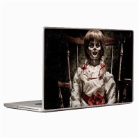 Theskinmantra Scarrryyy Universal Size Vinyl Laptop Decal 15.6   Laptop Accessories  (Theskinmantra)