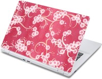 ezyPRNT Abstract Red Plants (13 to 13.9 inch) Vinyl Laptop Decal 13   Laptop Accessories  (ezyPRNT)