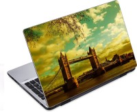 ezyPRNT Travel and Tourism Beautiful Bridge (14 to 14.9 inch) Vinyl Laptop Decal 14   Laptop Accessories  (ezyPRNT)