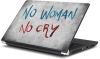 View Rangeele Inkers No Women No Cry Vinyl Laptop Decal 15.6 Laptop Accessories Price Online(Rangeele Inkers)