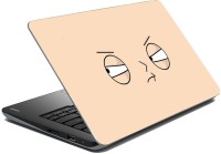 meSleep Sad Face LS-74-233 Vinyl Laptop Decal 15.6   Laptop Accessories  (meSleep)