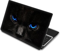 Shopmania Balck Cat Vinyl Laptop Decal 15.6   Laptop Accessories  (Shopmania)