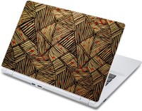 ezyPRNT Brown Textured Pattern (13 to 13.9 inch) Vinyl Laptop Decal 13   Laptop Accessories  (ezyPRNT)