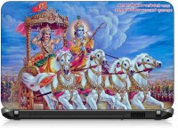 View VI Collections KRISHNA ARJUN pvc Laptop Decal 15.6 Laptop Accessories Price Online(VI Collections)