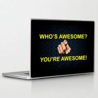 Theskinmantra You are awesome Skin Vinyl Laptop Decal 15.6   Laptop Accessories  (Theskinmantra)