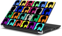 Rangeele Inkers The Beatles Pop Art Vinyl Laptop Decal 15.6   Laptop Accessories  (Rangeele Inkers)