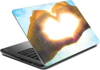 meSleep Hand Heart Love Vinyl Laptop Decal 15.1   Laptop Accessories  (meSleep)