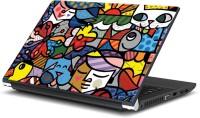 Rangeele Inkers Pop Art Vector Vinyl Laptop Decal 15.6   Laptop Accessories  (Rangeele Inkers)