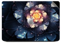Swagsutra Glowing Orchid Vinyl Laptop Decal 15   Laptop Accessories  (Swagsutra)