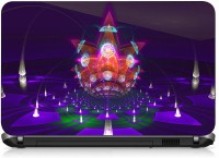 VI Collections GLOWING FLOWER ABSTRACT IMPORTED Laptop Decal 15.6   Laptop Accessories  (VI Collections)