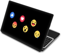Shopmania Smiling Faces Vinyl Laptop Decal 15.6   Laptop Accessories  (Shopmania)