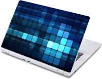 ezyPRNT Blue Squares 16 Sub-squares Pattern (13 to 13.9 inch) Vinyl Laptop Decal 13   Laptop Accessories  (ezyPRNT)