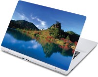 ezyPRNT The Green Valleys and Blue Everywhere Nature (13 to 13.9 inch) Vinyl Laptop Decal 13   Laptop Accessories  (ezyPRNT)