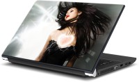 View ezyPRNT Girl Listening and Dancing Music Q (15 to 15.6 inch) Vinyl Laptop Decal 15 Laptop Accessories Price Online(ezyPRNT)