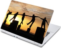 ezyPRNT Friendship (13 to 13.9 inch) Vinyl Laptop Decal 13   Laptop Accessories  (ezyPRNT)