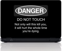 View MGN Danger Vinyl Laptop Decal 15.6 Laptop Accessories Price Online(MGN)