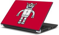 View Rangeele Inkers Robot Cartoon Vinyl Laptop Decal 15.6 Laptop Accessories Price Online(Rangeele Inkers)