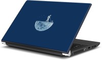 Rangeele Inkers Cropping Moon Vinyl Laptop Decal 15.6   Laptop Accessories  (Rangeele Inkers)