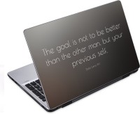 ezyPRNT Dalai Lama Motivation Quote c (14 to 14.9 inch) Vinyl Laptop Decal 14   Laptop Accessories  (ezyPRNT)