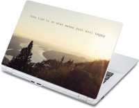 ezyPRNT Happy Soul Motivation Quote (13 to 13.9 inch) Vinyl Laptop Decal 13   Laptop Accessories  (ezyPRNT)