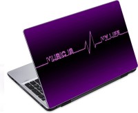 ezyPRNT Music Lovers and Musical Quotes O (14 to 14.9 inch) Vinyl Laptop Decal 14   Laptop Accessories  (ezyPRNT)