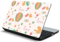 ezyPRNT Peace and Love Vinyl Laptop Decal 15.6   Laptop Accessories  (ezyPRNT)